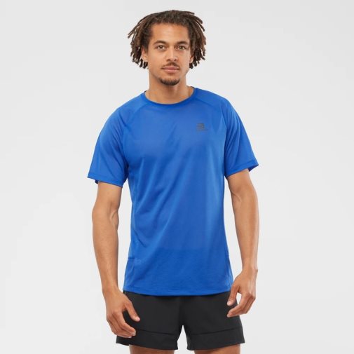 Blue Salomon Cross Rebel Short Sleeve Men's T-Shirts | PH 02614Q